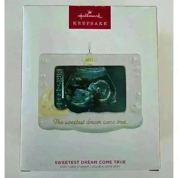 Hallmark Keepsake Sweetest Dream Come True 2023 Photo Holder Ornament  NiB - Picture 1 of 4